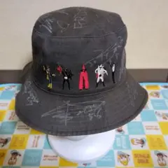 仮面ライダー 敵リバーシブルハット(パティシエ 石本泰規シェフ サイン入り)