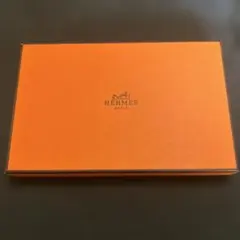 HERMES 空箱 ギフトボックス オレンジ　19.8×12.5×2cm