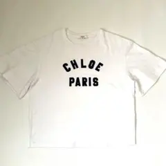 クロエ　キッズ12 ロゴTシャツ　クロップド　大人OK Chloeのサムネイル