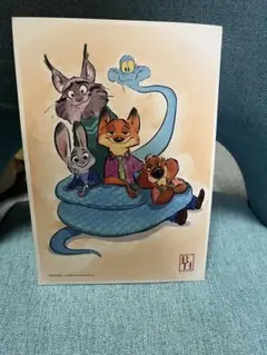 映画 ズートピア2 特典 プレミアムアートボード 第6弾 入場者特典 日本限定