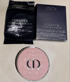 DIORスキンフォーエヴァーイドラグロウクッション2N 、限定ケース　セット