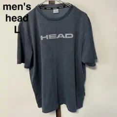 メンズ　半袖　Tシャツ　L ヘッド　スポーツ　グレー
