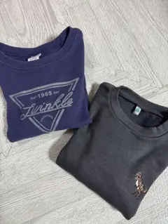 【120㎝】デビロック、エルフィンドール長袖２枚セット