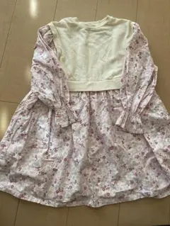 キッズ　花柄ワンピース　120