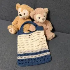ニットトートバッグ