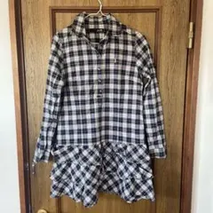 EAST BOY チェック柄ワンピース