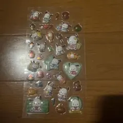 ポチャッコのぷっくりシール