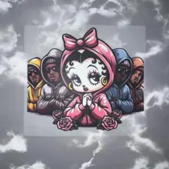 【新品未使用】 ベティ BettyBoop アイロンシート