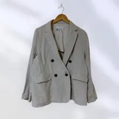 Simplicite シンプリシテェ リネン テーラードジャケットのサムネイル