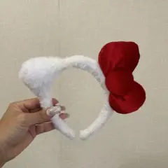 ハローキティ リボン付きカチューシャ