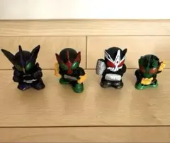 仮面ライダーオーズ 指人形4体セット(5〜5.5cm 背中刻印2010)