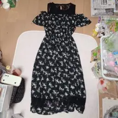 INGNI　花柄ロングワンピース