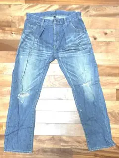 美品／W95／Lサイズ／グラム glamb／グランジ系 スキニーデニム 美品／W95／Lサイズ／グラム glamb／グランジ系 スキニーデニム