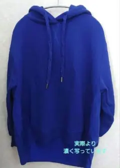 EASE BLUE ブルーパーカー（裏起毛）