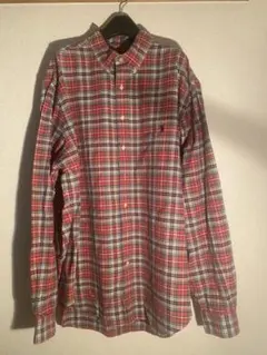 ラルフローレン チェックシャツ　vintage