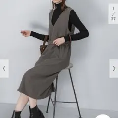 【新品未使用！】URBAN RESEARCH ROSSO ジャンパーワンピース