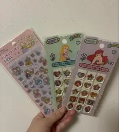 ディズニープリンセス　シールセット