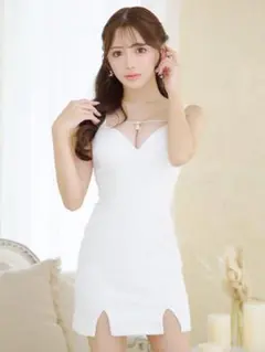 Jewels ホワイト レース タイトドレス