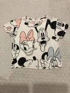 H&M ディズニー キャラクター総柄 Tシャツ 92cmのサムネイル