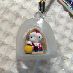 未使用品.+【雪国限定】ゆきやこんこ　雪ん子キティちゃんストラップ