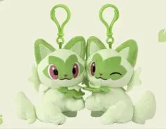 もみ様専用 ポケモン 中国限定 ペアマスコット ぬいぐるみ ニャオハ 2点セット