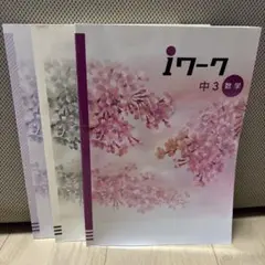 iワーク　中1数学、理科　地理、歴史　四教科セット！解答・解説、iワークプラス付 iワーク中1数学 解答・解説セット｜Yahoo!フリマ（旧PayPayフリマ）