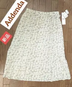Addenda　RENOWN 新品タグ付き　フレアスカート　M L　花柄のサムネイル