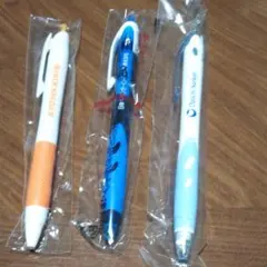 【製薬会社】社名入り 黒インクボールペン 3本