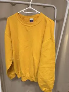 russel 90s スウェット　黄色　イエロー　ラッセルのサムネイル