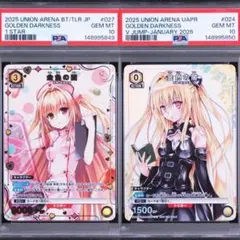 ユニオンアリーナ】To LOVEる 金色の闇 R☆ レア パラレル PSA10