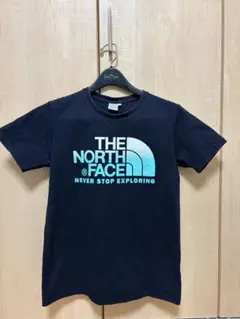 THE NORTH FACE 黒 Tシャツ バックプリント ロゴプリント