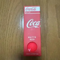 Coca-Cola ゴルフボール MATTE RED