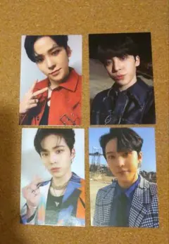 ATEEZ ユノ FEVER Part2 封入トレカ　4 枚