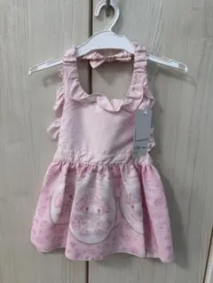 ☆新品☆ マイメロディ　エプロン　サンリオ　ドレスエプロン　子供用　キッズ