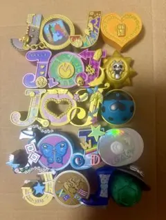 ジョジョの奇妙な冒険 ロゴフィギュア　5個セット