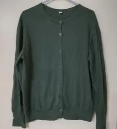 カーディガン レディース グリーン