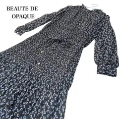 ◎新品タグ付　BEAUTE DE OPAQUE プリーツ　マキシワンピース