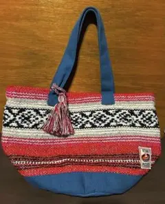 【新古品】Amina VIVA MEXICOトートバッグ タッセル付