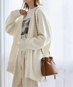 JOURNAL STANDARD ウールカシミヤホールガーメントVネックカーディ