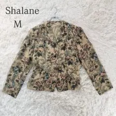 シャレーン ジャケット M 花柄 レトロ ヴィンテージ おしゃれ 90's 古着