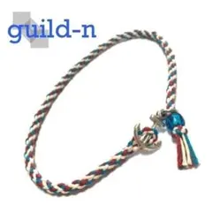 guild-n ★ トリコロール 並太 錨 イカリ アンクレット ブレスレット