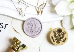 シーリングスタンプ ヘッド 3D 鷲