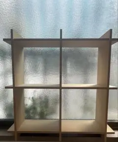パズルボード オープンラック 組み立て式 収納棚 diy MDF-P-02