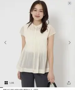 ブラウス　シースルー　透け感のサムネイル