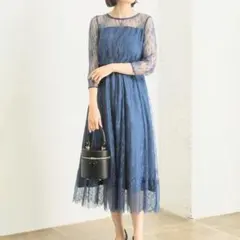 東京ソワールココラッシー総レースワンピース　サイズ13号新品未使用 東京ソワールココラッシー総レースワンピース サイズ13号新品未使用