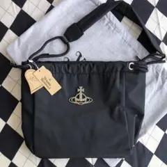 Vivienne Westwood ナイロン キャンバスバッグ ブラック
