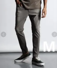 『WONDER SHAPE』5PKT：360°全方向高伸縮 スキニーデニムパンツ