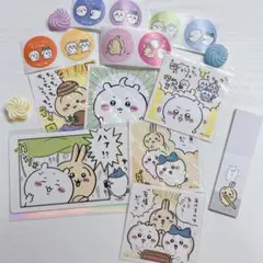 ちいかわ 美品 うさぎ ハチワレ ちいかわ セット スナップマイド シール 付箋