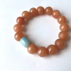 アマゾナイト/レッドアベンチュリンのブレスレット 天然石 パワーストーン