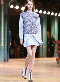 KENZO ケンゾー AW ナイロン キルティング　ミニスカートのサムネイル